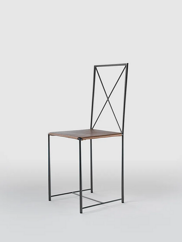 Metallstuhl mit offener Rückenlehne Moka FLEXFORM Fabrik FLEXFORM aus Italien. Foto №5