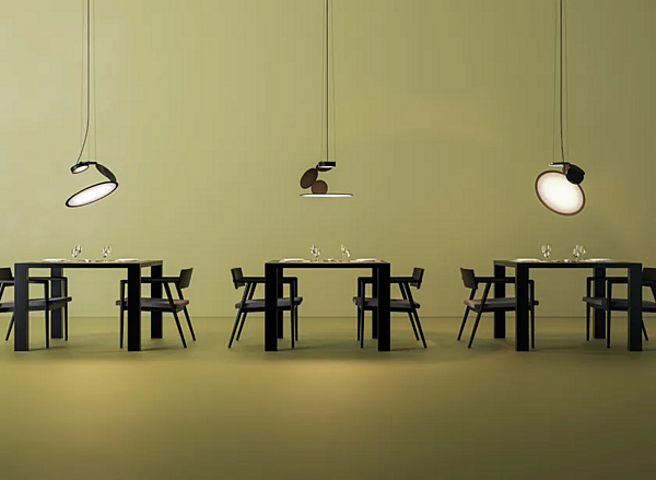 LED Pendelleuchte aus Aluminium mit schwenkbarem Design AXOLIGHT CUT SP CUT XXX Fabrik Axolight aus Italien. Foto №3