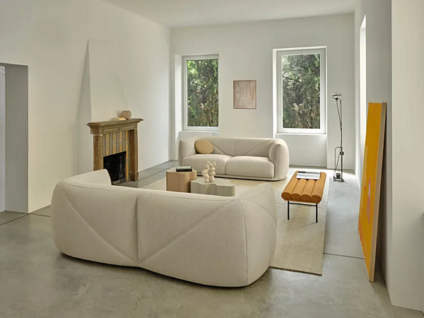 3-Sitzer Sofa mit abnehmbarem Bezug Vela Saba Fabrik SABA aus Italien. Foto №3