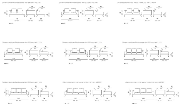 Ecksofa aus Stoff mit modularen Elementen Mussi Acanto Fabrik MUSSI aus Italien. Foto №8