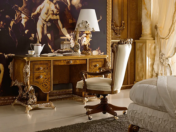 Schreibtisch mit Schubladen aus Holz Dolcevita A.R. Arredamenti 211 Fabrik A.R.ARREDAMENTI SRL aus Italien. Foto №2