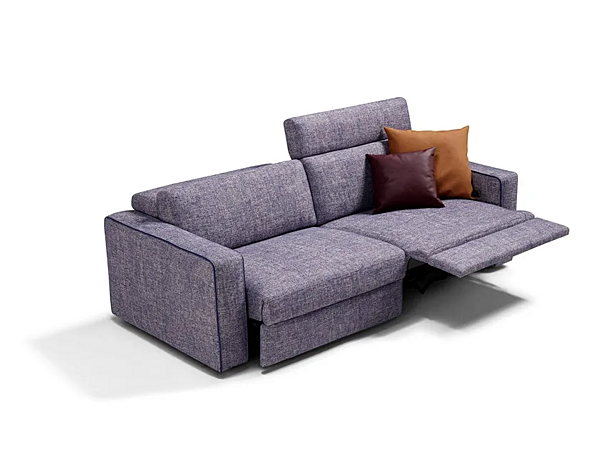 Dreisitzer Sofa mit gepolsterter Rückenlehne aus Stoff Egoitaliano Kuby Fabrik Egoitaliano aus Italien. Foto №5