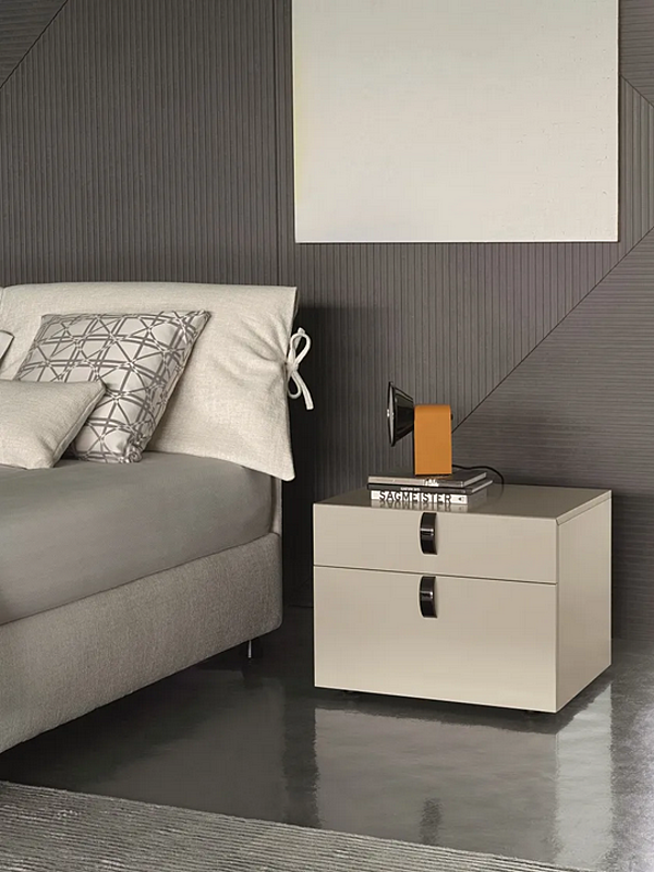 Doppelbett mit abnehmbarem Bezug Nathalie Flou Fabrik Flou aus Italien. Foto №19
