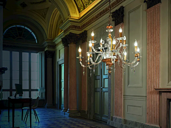 Kristalllüster mit Swarovski-Kristallen Midha L12 Euroluce Lampadari