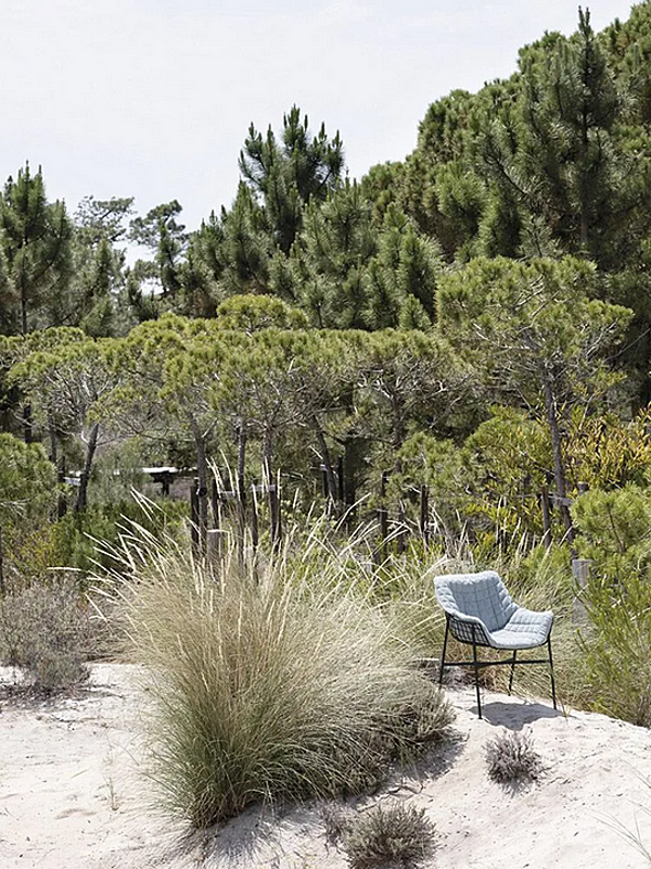 Gartenstuhl mit Armlehnen aus Stahl VARASCHIN Sommer Set 2423, 2423C Fabrik VARASCHIN aus Italien. Foto №8