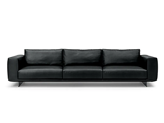 Drei-Sitzer Ledersofa Asso i 4 Mariani