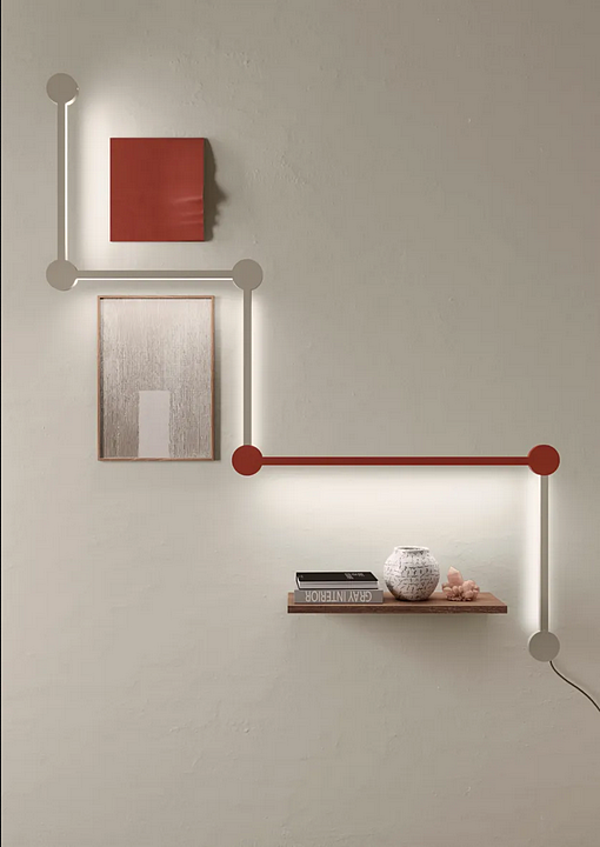 Modulare Wandleuchte aus Metall AXOLIGHT Poses Fabrik Axolight aus Italien. Foto №5