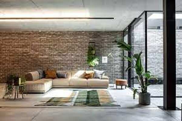 Couch TWILS Balmoral Espanso COMP. 2 Fabrik TWILS (VENETA CUSCINI) aus Italien. Foto №12