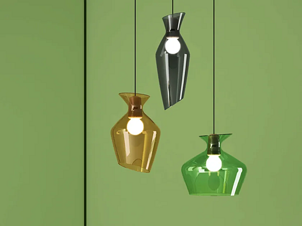 LED Pendelleuchte aus Glas Fabbian Malvasia Fabrik Fabbian aus Italien. Foto №2