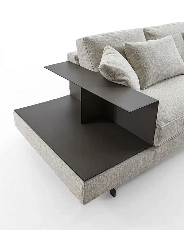 Ecksofa mit abnehmbarem Bezug aus Stoff Frigerio Davis Case Fabrik Frigerio aus Italien. Foto №8