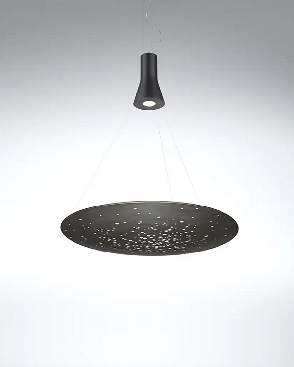 LED Pendelleuchte aus Metall Fabbian Lens F46 Fabrik Fabbian aus Italien. Foto №2