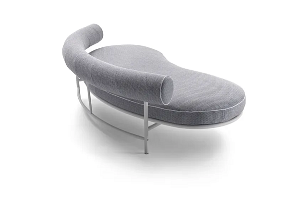 Kurviges Stoffgarten-Sofa Supermax Outdoor FLEXFORM Fabrik FLEXFORM aus Italien. Foto №5