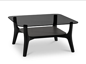 Quadratischer Couchtisch aus Kristall i 4 Mariani Savile Row