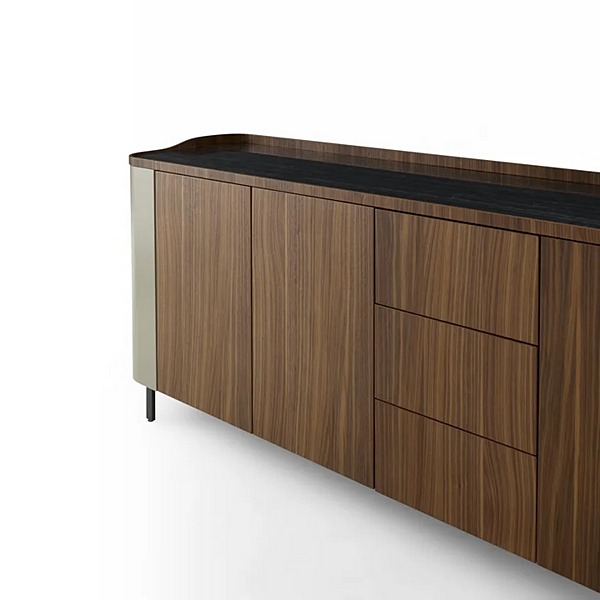 Multilayer Holz Sideboard mit Türen und Schubladen LIGNE ROSET Postmoderne 00VHAB1N Fabrik LIGNE ROSET aus Italien. Foto №3