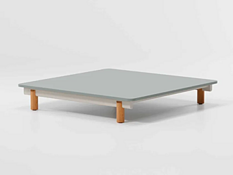 Quadratischer Couchtisch aus Aluminium Molo KETTAL