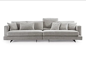 Ecksofa aus Stoff mit abnehmbarem Bezug Davis Twin Frigerio