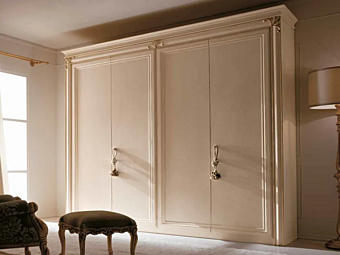 Kleiderschrank im klassischen Stil mit Schiebetüren aus Holz CORTEZARI CLARA 500
