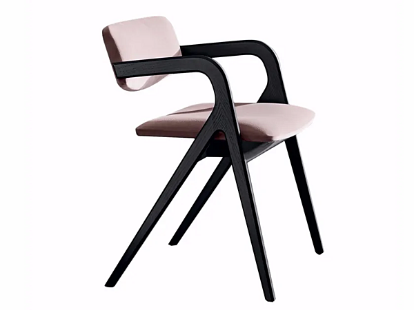 Polsterstuhl mit Armlehnen Keyko Gallotti Radice Fabrik Gallotti & Radice aus Italien. Foto №1