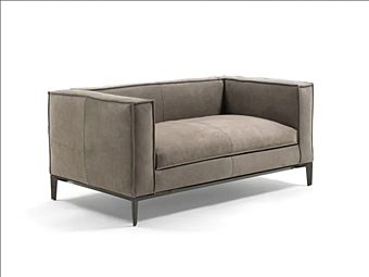 Zweisitzer Ledersofa Taylor Junior Frigerio