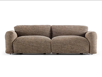 Ecksofa mit abnehmbarem Bezug aus Stoff Flou Fiocco