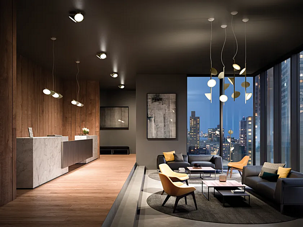 LED Pendelleuchte aus Aluminium AXOLIGHT Orchid SP ORCHI3 Fabrik Axolight aus Italien. Foto №4