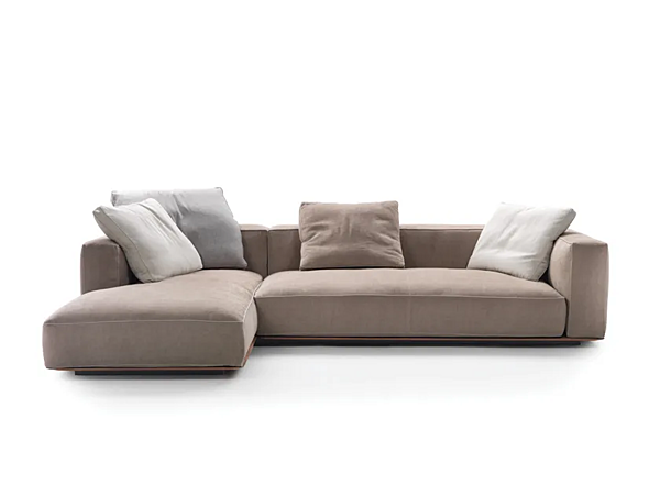 Ecksofa mit Stoffbezug und Chaiselongue FLEXFORM Grandemare Fabrik FLEXFORM aus Italien. Foto №3