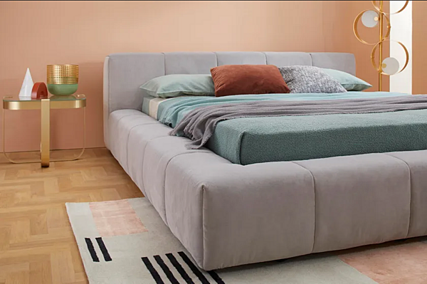 Polsterbett mit Stauraum Pixel Box groß Saba Fabrik SABA aus Italien. Foto №3