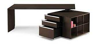 Schreibtisch POLTRONA FRAU C.E.O Cube Desk 2 Fabrik POLTRONA FRAU aus Italien