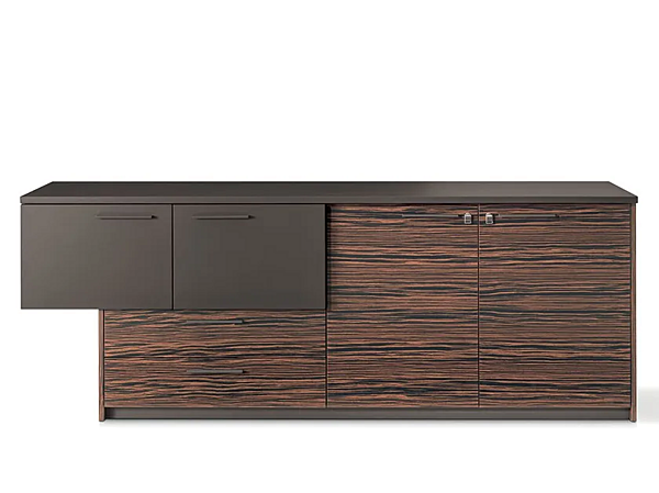 Holz Büro Aufbewahrungseinheit mit Klapptüren INCA i 4 Mariani Fabrik i 4 Mariani aus Italien. Foto №1
