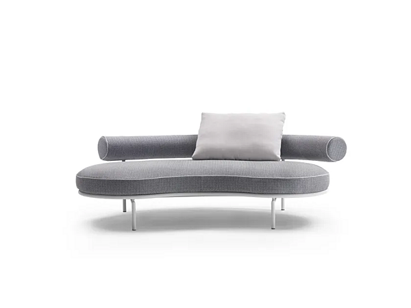 Kurviges Stoffgarten-Sofa Supermax Outdoor FLEXFORM Fabrik FLEXFORM aus Italien. Foto №3