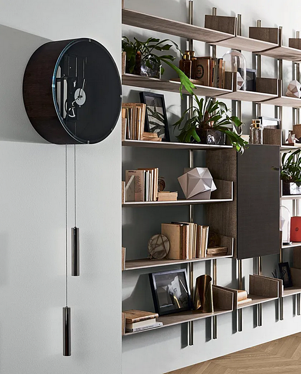 Wanduhr mit Pendel aus Esche Gallotti&Radice Tic Tac 14 Fabrik Gallotti & Radice aus Italien. Foto №3