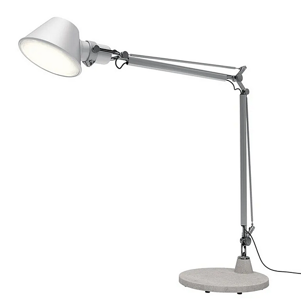 LED напольная лампа с поворотной ручкой Tolomeo XXL Outdoor материал алюминий бренд Artemide 1532150A, 1535150A Fabrik Artemide aus Italien. Foto №3