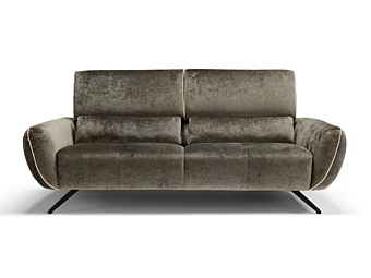 Zweisitzer Stoffsofa mit Kopfstütze Clooney Marinelli Home M1382