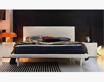Bett BOLZAN LETTI Basamento Vola Fabrik BOLZAN LETTI aus Italien