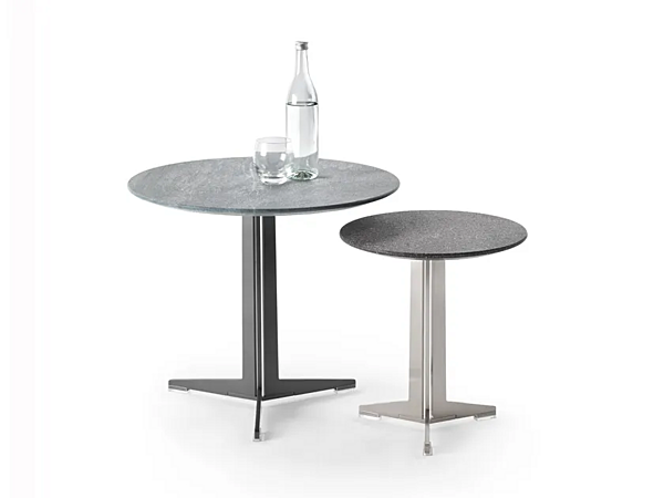 Runder Couchtisch aus Naturstein FLEXFORM Fly Fabrik FLEXFORM aus Italien. Foto №2