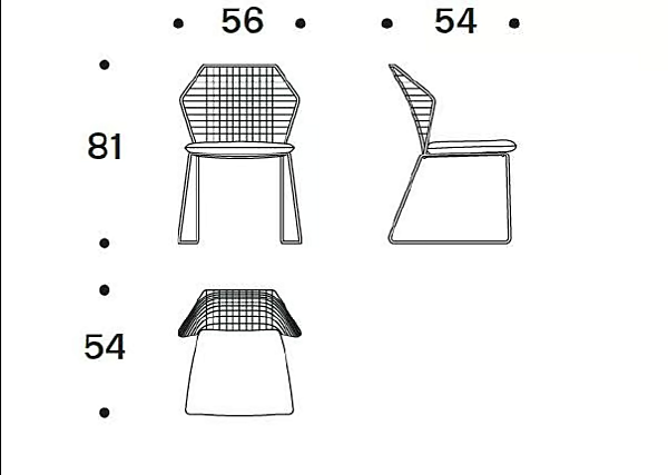 Gartenstuhl mit abnehmbarem Bezug aus Stoff Saba New York Soleil Fabrik SABA aus Italien. Foto №4