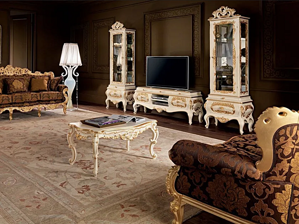 Stoffarmstuhl mit Armlehnen Modenese Luxury Interiors 11416 Fabrik MODENESE GASTONE aus Italien. Foto №2