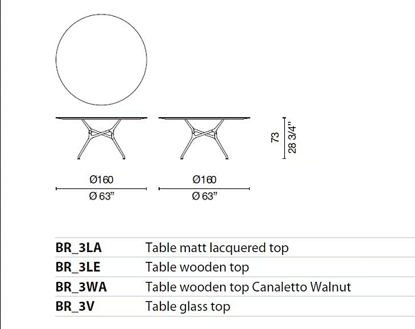 Vertragstisch Branch Tisch Cappellini Fabrik Cappellini aus Italien. Foto №11