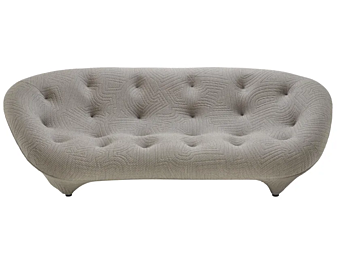 Dreisitzer Sofa mit gepolsterter Rückwand aus Stoff LIGNE ROSET PLOUM 13170405 Fabrik LIGNE ROSET aus Italien