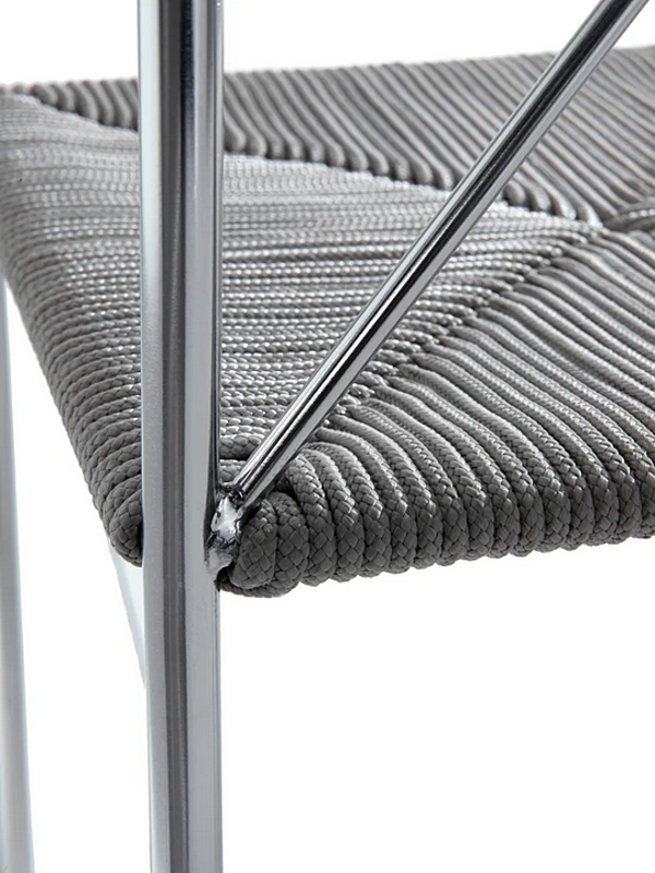 Polyesterstuhl Moka für den Außenbereich FLEXFORM Fabrik FLEXFORM aus Italien. Foto №4