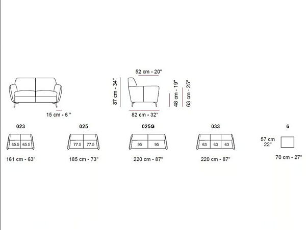 Dreisitzer Ledersofa Aida Marinelli Home M1233 Fabrik Marinelli Home aus Italien. Foto №3