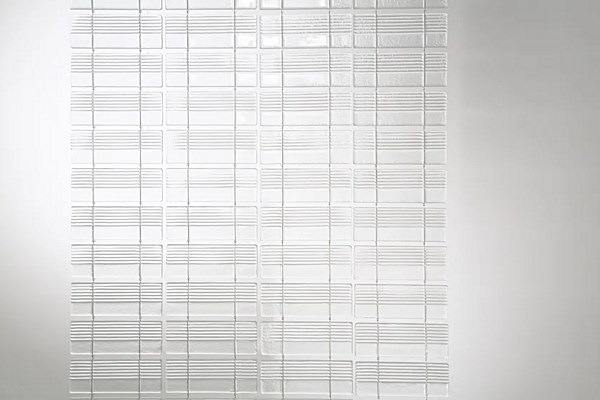 Glas Raumteiler Laminis Fabbian Fabrik Fabbian aus Italien. Foto №14