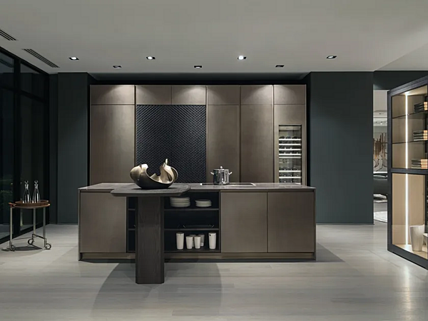 Holzküche mit integrierten Griffen GIORGETTI GK 01 Fabrik GIORGETTI aus Italien. Foto №4