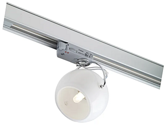 Track Light Beluga из белого алюминия Fabbian Track Light Beluga из белого алюминия Fabbian Fabrik Fabbian aus Italien