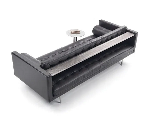 Sofa-Bett mit gepolsterrtem Leder FLEXFORM MAGISTER Fabrik FLEXFORM aus Italien. Foto №3