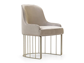 Veloursstuhl Vittoria FORMITALIA Fabrik FORMITALIA aus Italien