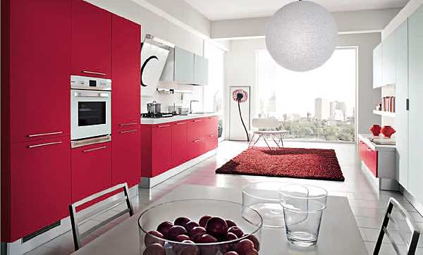 Küche HOME CUCINE Frontali LAMPONE Fabrik HOME CUCINE aus Italien. Foto №1