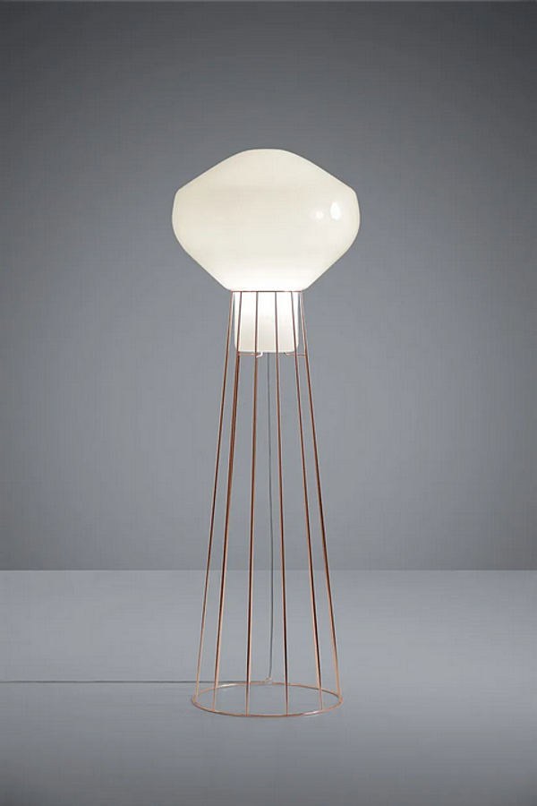 Stehlampe aus geblasenem Glas Fabbian Aerostat Fabrik Fabbian aus Italien. Foto №4
