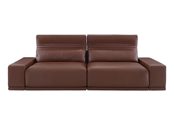 Zweisitzer Ledersofa mit Kopfstütze Ligne Roset Grand Angle Fabrik LIGNE ROSET aus Italien. Foto №2