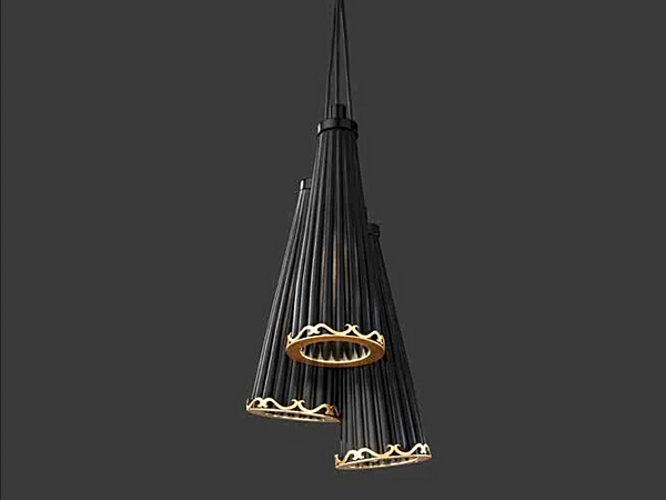 Kristallpendelleuchte Julienne S3 Euroluce Lampadari Fabrik EUROLUCE LAMPADARi aus Italien. Foto №1